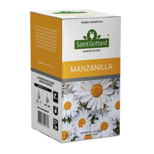 Infusion de Manzanilla 20 bolsitas - Saint Gottard