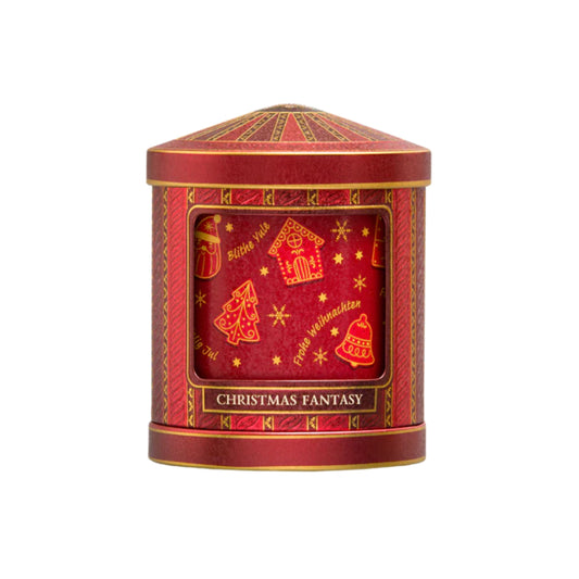Lata musical con té negro saborizado Christmas Fantasy 75 gramos de té en hoja