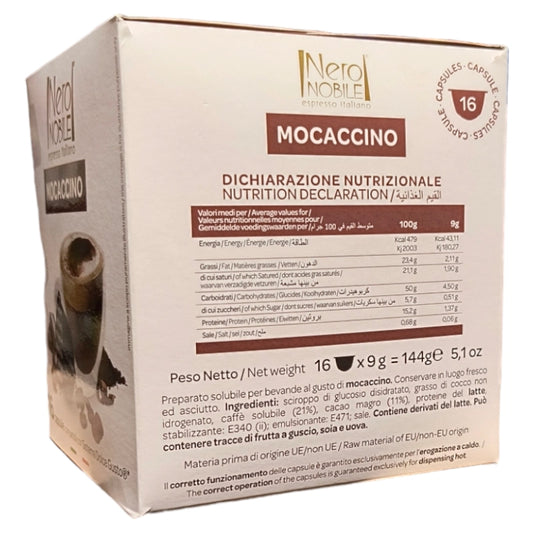 Capsula DolceGusto Mocaccino – Nero Nobile