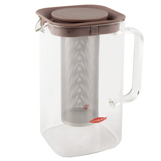 Jarra infusora con filtro de acero inoxidable Trieste 1,5 litros
