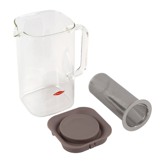 Jarra infusora con filtro de acero inoxidable Trieste 1,5 litros