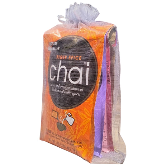 Pack de 4 sachet en polvo de té chai - David Rio