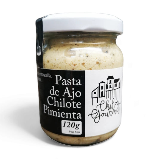 Pasta de Ajo chilote con pimienta - Chiloé Gourmet