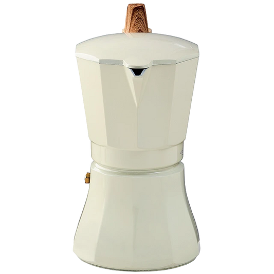 Cafetera italiana Petra Cream 9 tazas – Oroley