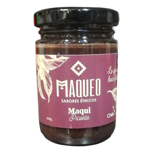 Pasta picante de maqui con merkén 170gr - Maqueo