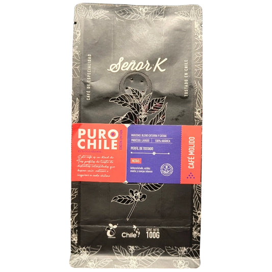 Café Puro Chile blend molido 100 gramos - Señor K