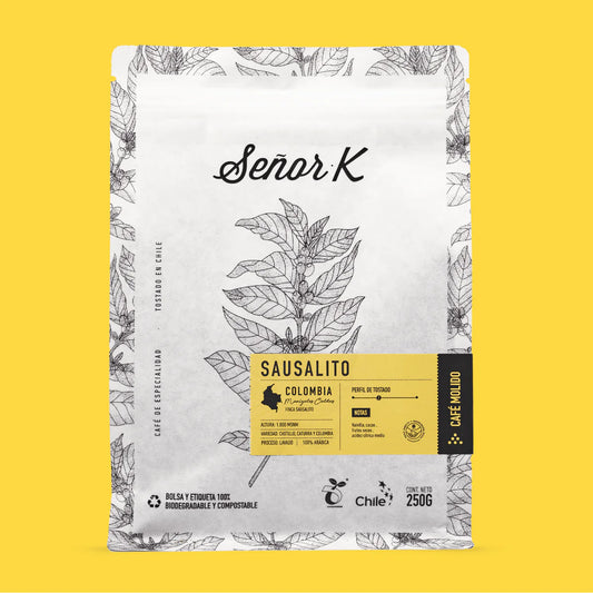 Café Sausalito Colombia grano – Señor K