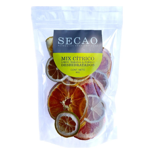 Doypack con Mix citricos deshidratado 40 gramos