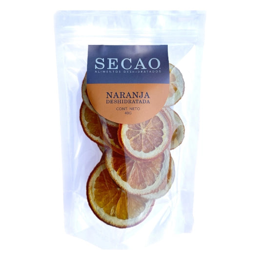 Doypack con Naranja deshidratada 40 gramos