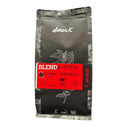 Café molido Colombia Lavado Santa Rosa 100 gramos