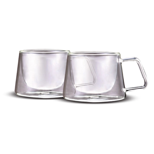 Set 2 tazas doble fondo Sicilia 200 ml - Oroley