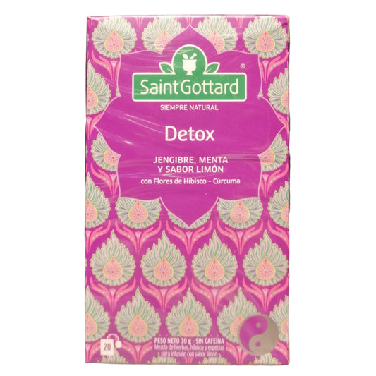 Infusión Detox en bolsitas – Saint Gottard