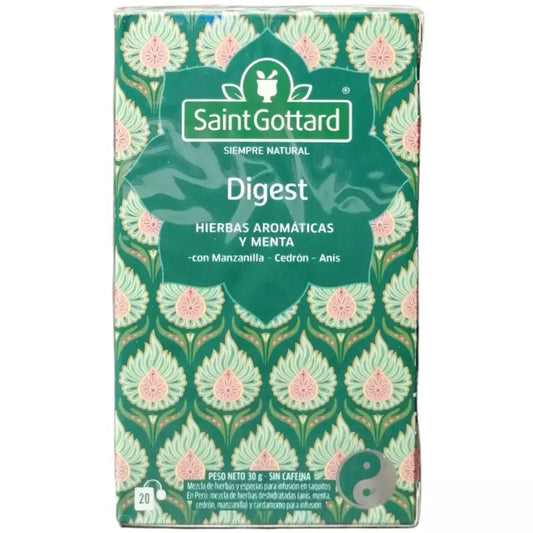 Infusion Digest en bolsitas – Saint Gottard