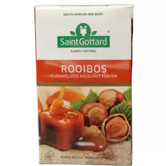 Rooibos avellana caramelizada 20 bolsitas– Saint Gottard