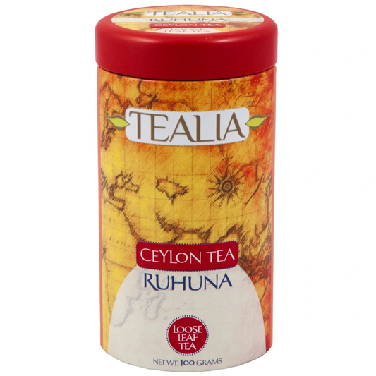 Lata té negro regional Ruhuna 100 gramos - Tealia