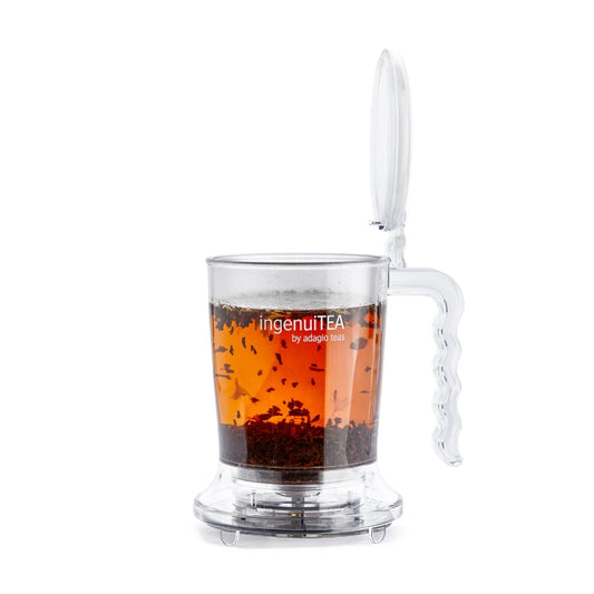 Tetera de infusión vertical Ingenuitea color transparente