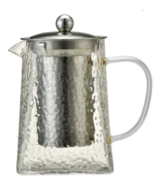 Tetera vidrio Ravena filtro inox – Oroley