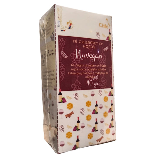 Té con sabor Navegao 40 gramos de té en hoja