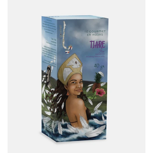 Té oolong con sabor Tiare 40 gramos de té en hoja