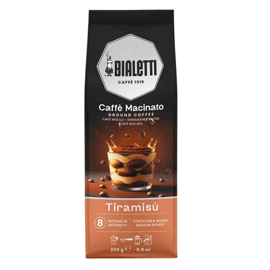 Café molido Italiano con sabor a Tiramisú 250 gramos
