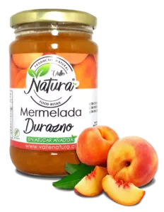Mermelada Durazno sin azúcar - Valle natura