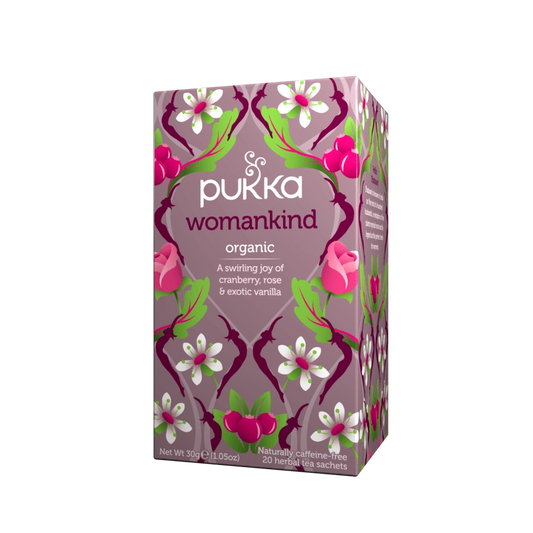 Infusión herbal orgánica Womankind 20 bolsitas